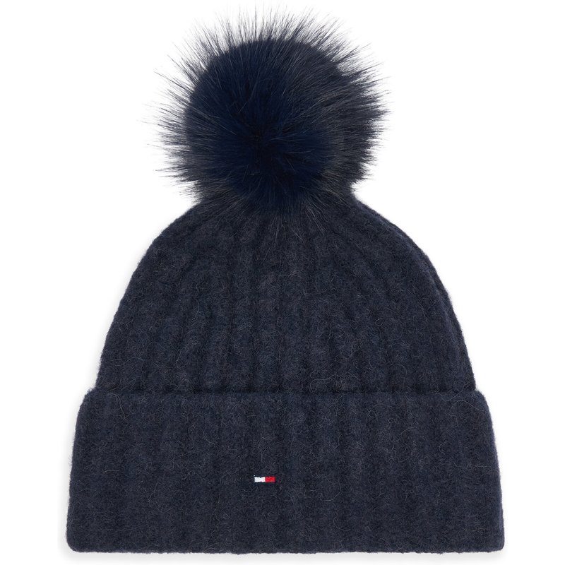 Mütze Tommy Hilfiger Th Flag AW0AW19330 Dunkelblau