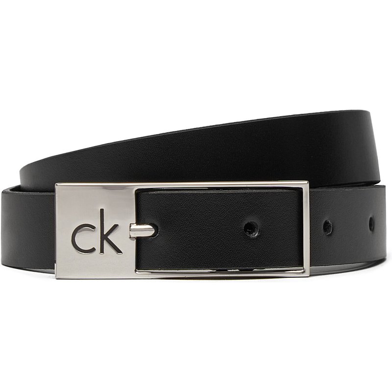 Damengürtel Calvin Klein Ck Cut Square Buckle 2.0 K60K613155 Schwarz