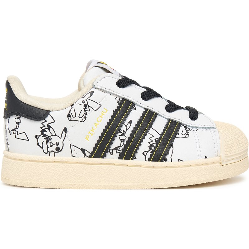 Sneakers adidas Pokemon Superstar II Elastic Lace KJ5614 Weiß