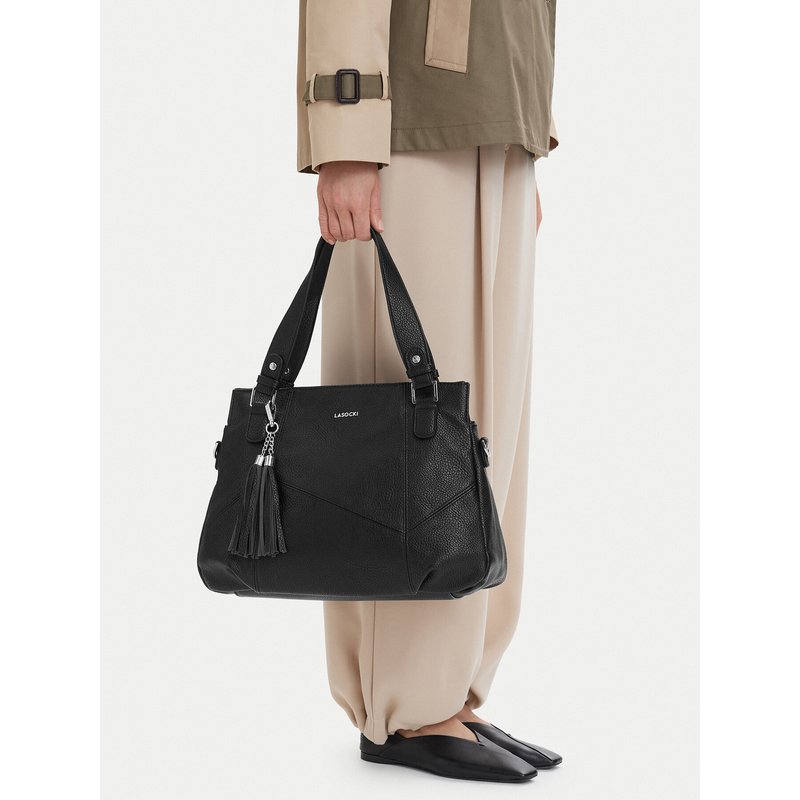 Handtasche Lasocki CEO-LSK-L-005-10 Schwarz