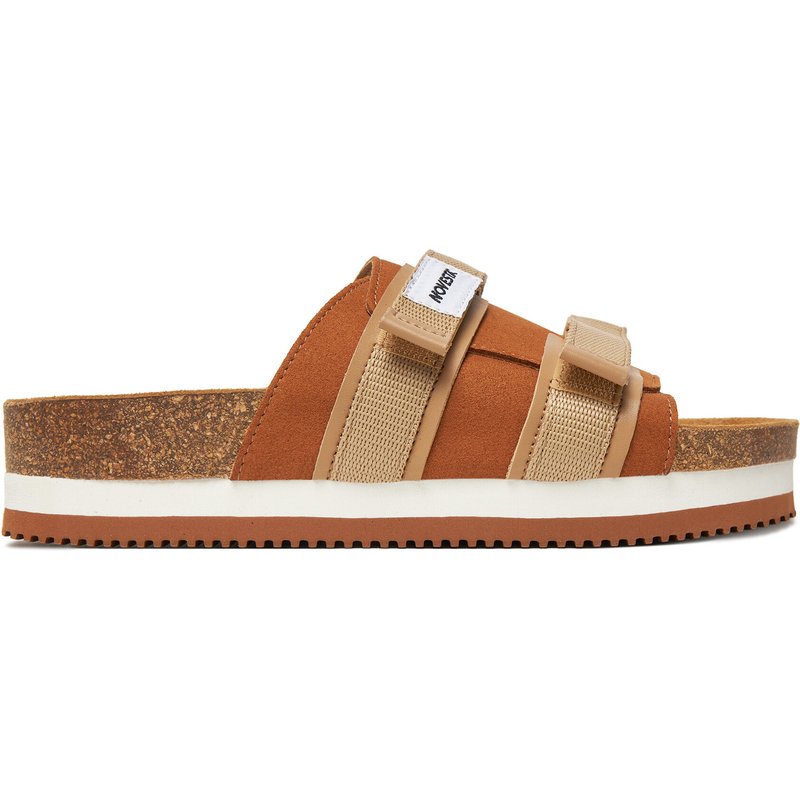 Pantoletten Novesta Partisan N358001-308744MAR Braun