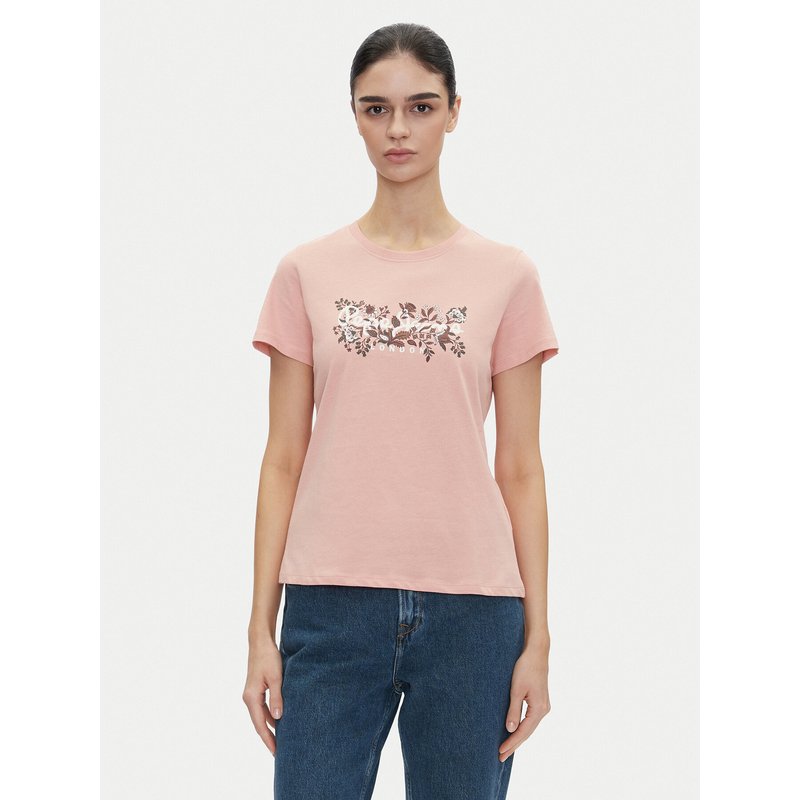 Pepe Jeans T-Shirt Rosalind PL506034 Rosa Regular Fit