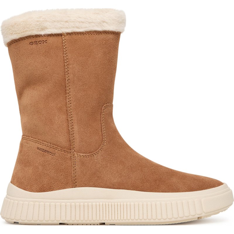 Stiefel Geox J Laquinny Wpf J56NFB 00022 C6627 D Braun