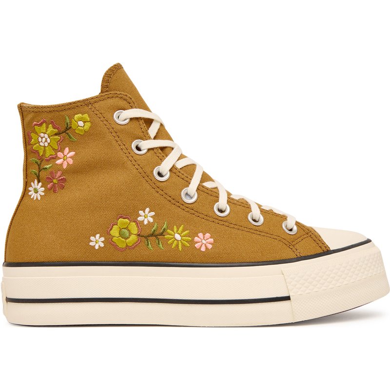 Sneakers aus Stoff Converse Chuck 70 A17614C Braun