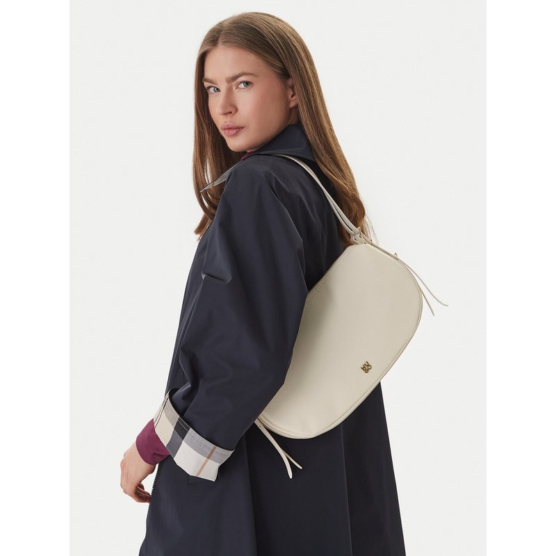 Handtasche HUGO P_Shoulder Bag 50558234 Creme