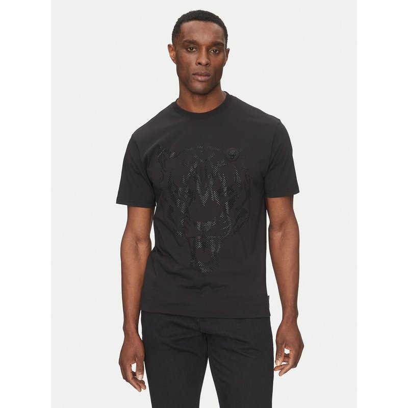 Plein Sport T-Shirt SAEC MTK8009 STE001N Schwarz Regular Fit