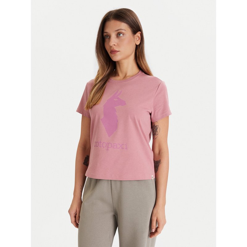 Cotopaxi T-Shirt Llama F25474W1529 Rosa Regular Fit