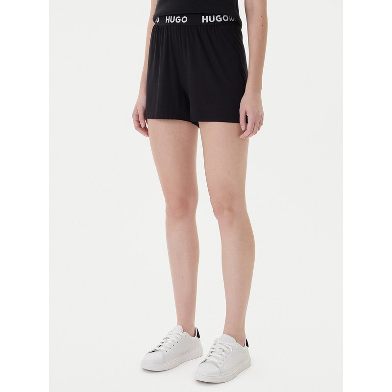 Hugo Pyjamashorts Unite 50490704 Schwarz Relaxed Fit