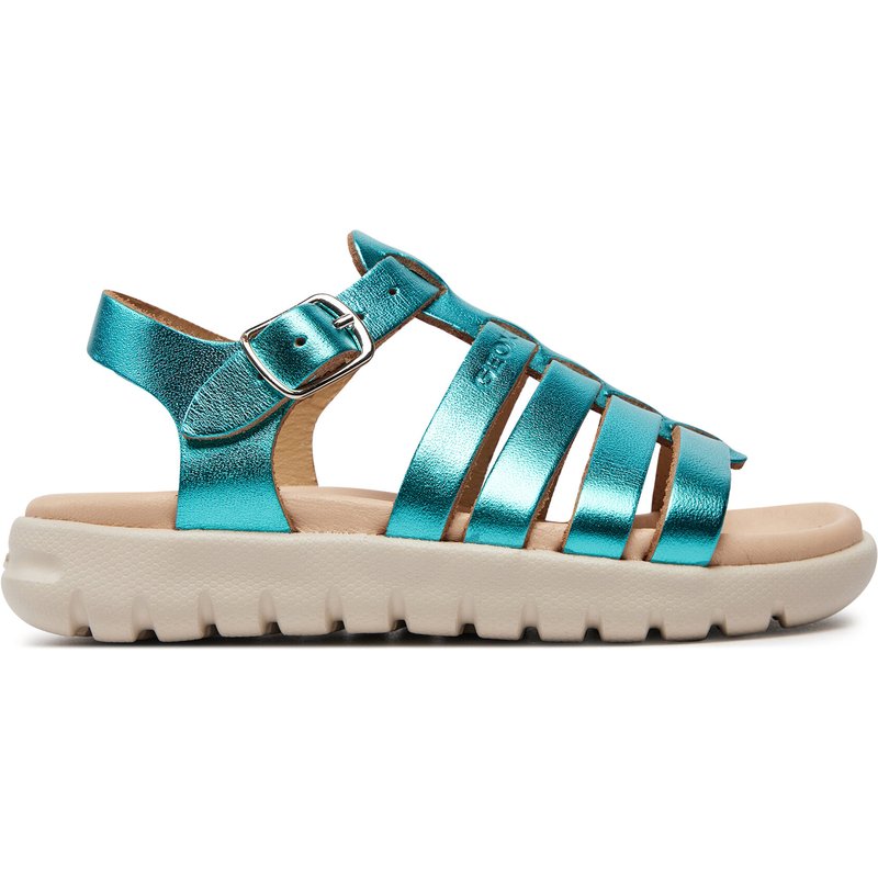 Sandalen Geox J Sandal Soleima Gir J35GSB 000CF C3035 M Grün