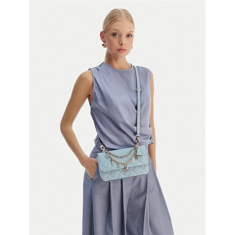 Handtasche Guess HWGG99 12200 Himmelblau