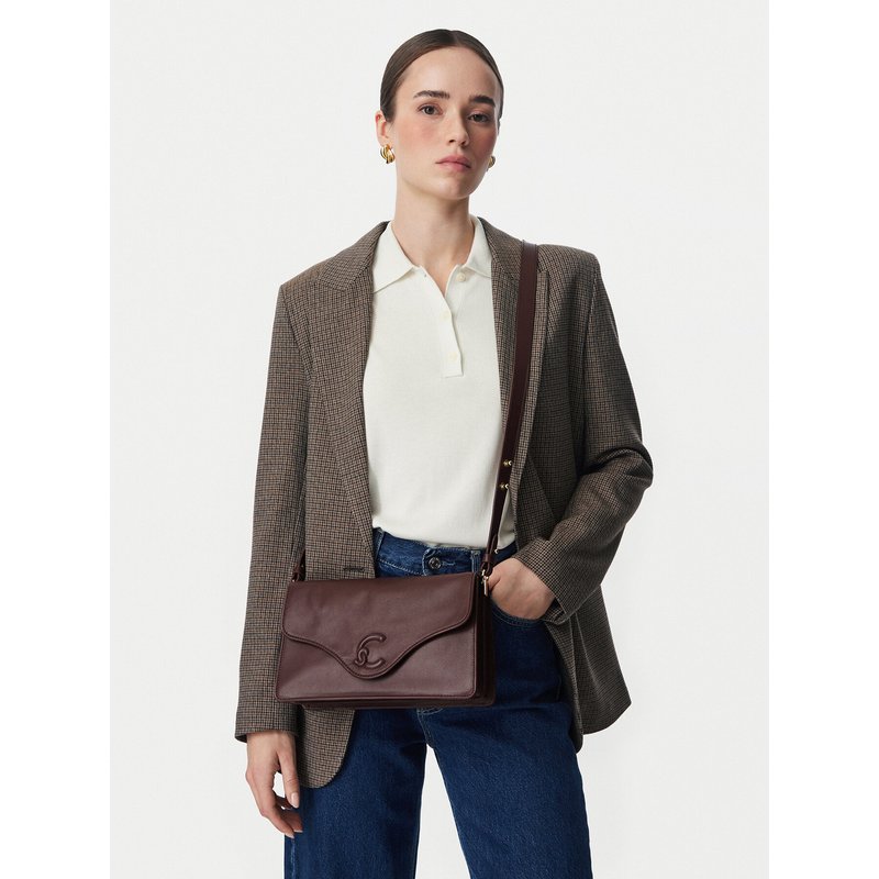 Handtasche Coccinelle VJG Coccinelle C-Me Softy SMO E1 VJF 12 02 01 Dunkelrot