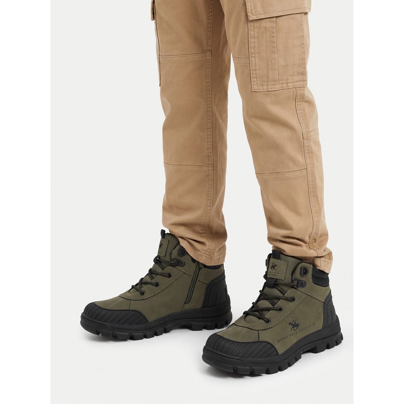Schnürschuhe Beverly Hills Polo Club CEO-AVO-80857-006 Khakifarben