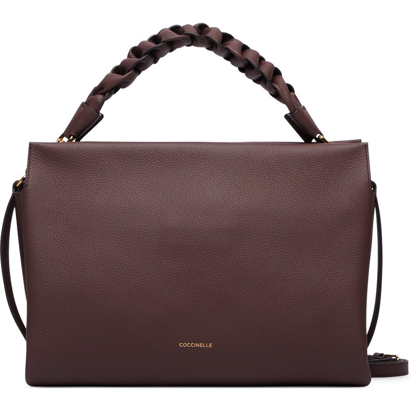 Handtasche Coccinelle M250 Boheme Grana Double E1 M50 19 02 01 Dunkelrot