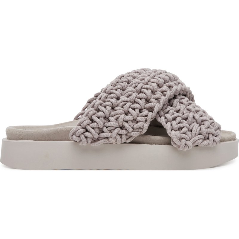 Pantoletten Inuikii Woven Stones 70104-105 202 Grau