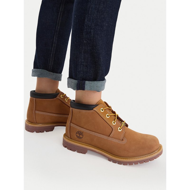 Schnürstiefeletten Timberland TB1233997131 Braun