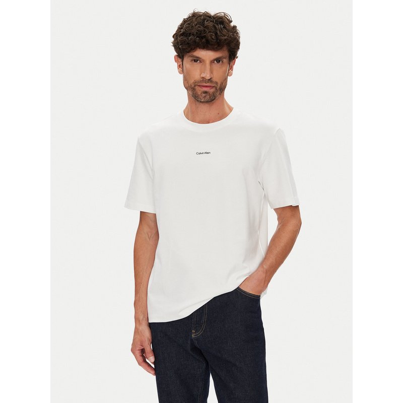 Calvin Klein T-Shirt LV04LC241G Weiß Regular Fit