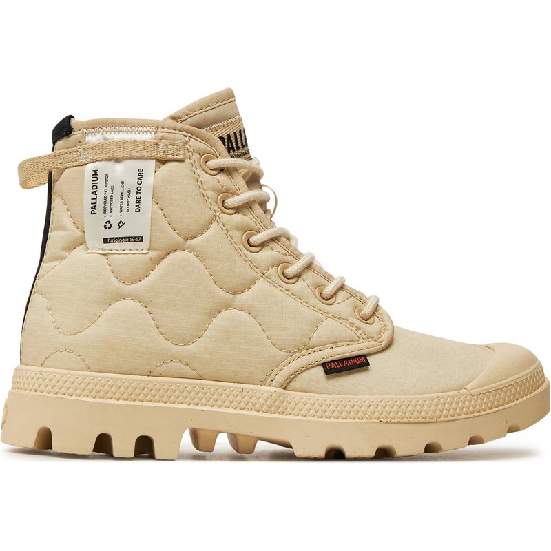 Schnürstiefeletten Palladium 74386-210-M Beige