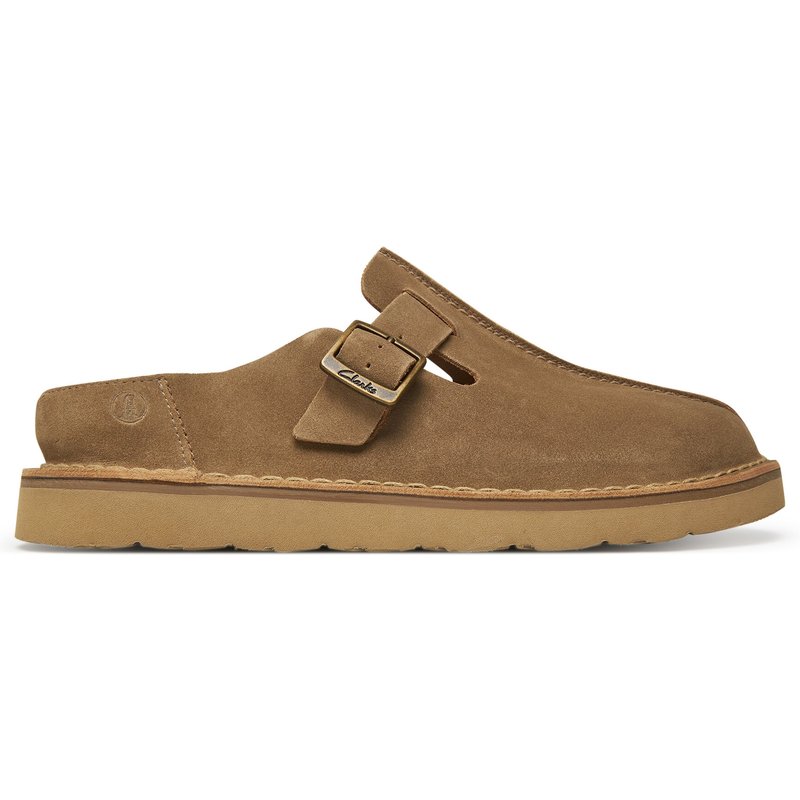Pantoletten Clarks Solsbury 26180882 Braun