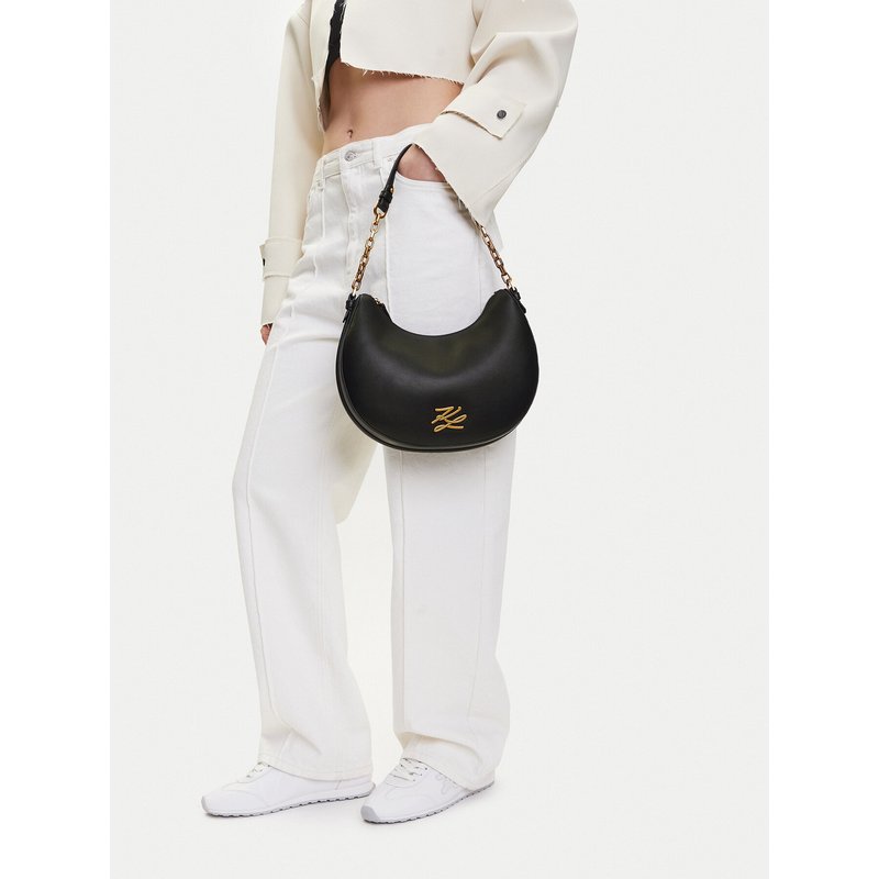 Handtasche KARL LAGERFELD A2W30019 Schwarz