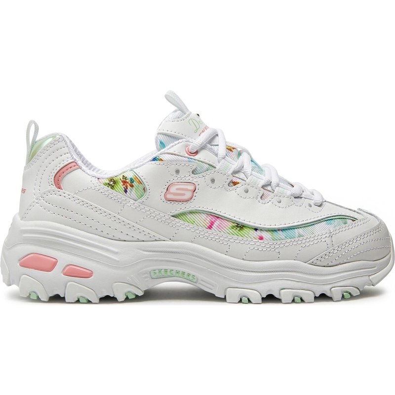 Sneakers Skechers D'Lites-Blooming Fields 149794/WMLT Weiß