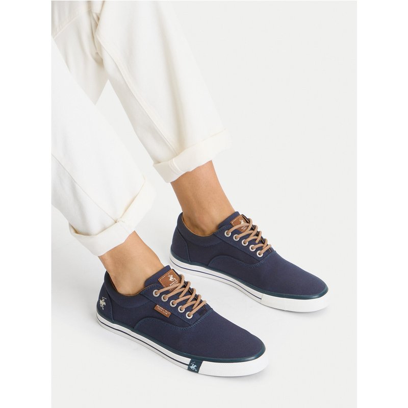 Sneakers aus Stoff Beverly Hills Polo Club CWBEO-DALSTON-01 Dunkelblau