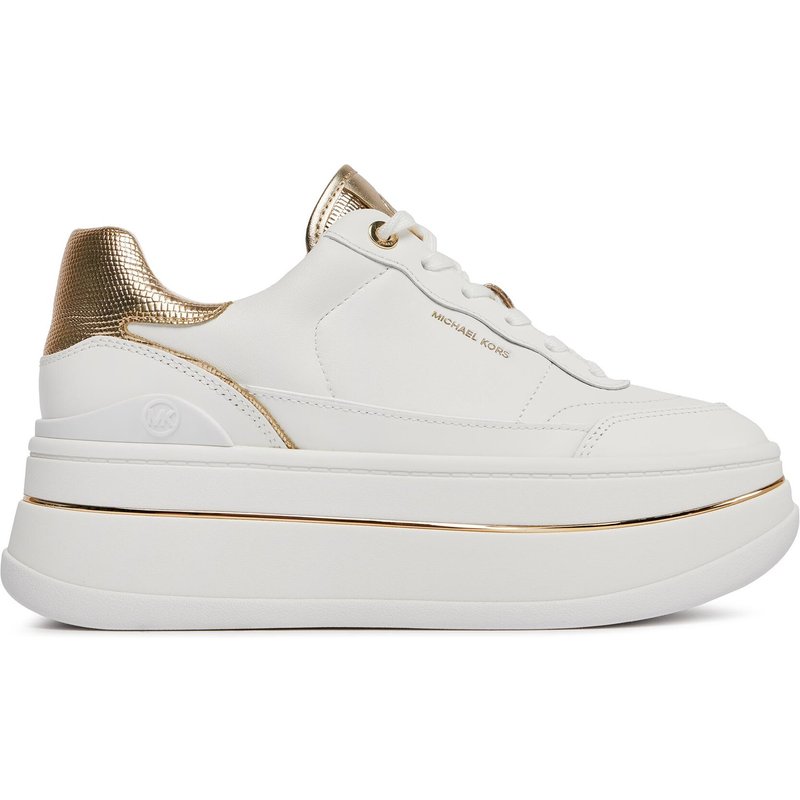 Sneakers MICHAEL Michael Kors Hayes Lace Up 43R4HYFS2L Weiß