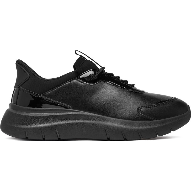 Sneakers Geox D Plummery Plus D680JA 5402 C9999 Schwarz