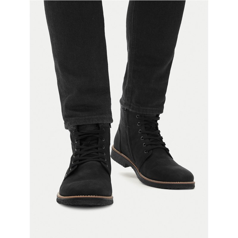 Schnürschuhe Rieker 33640-01 Schwarz