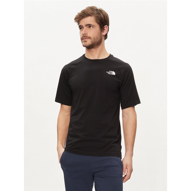 The North Face T-Shirt NF0A87NU Schwarz Regular Fit