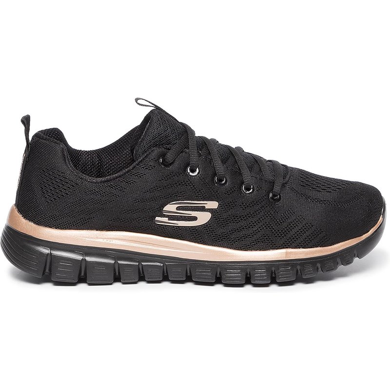 Sneakers Skechers Get Connected 12615/BKRG Schwarz