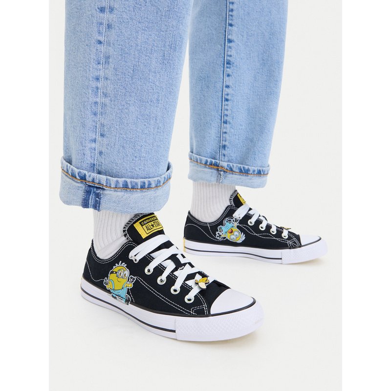 Sneakers aus Stoff Converse Converse x Minions Chuck Taylor All Star A21404C Schwarz