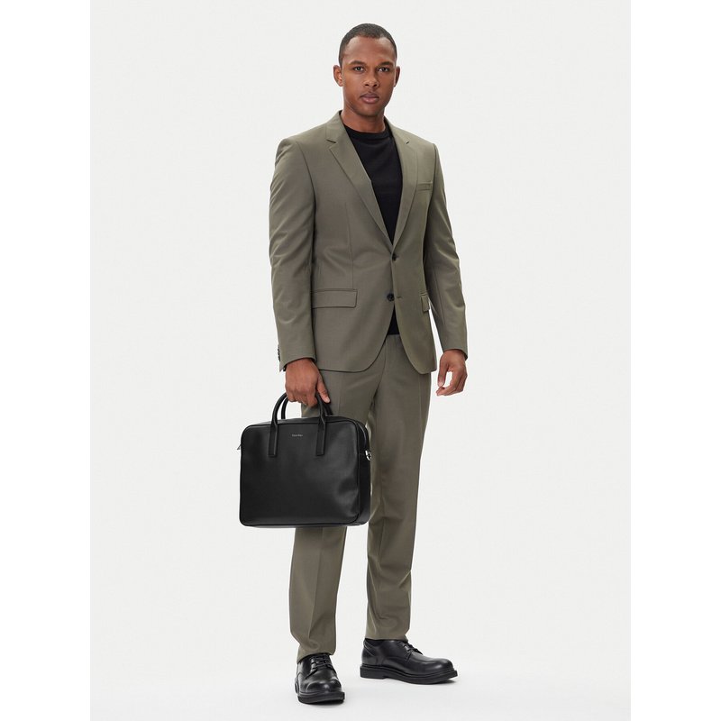 Laptoptasche Calvin Klein Raised Commuter LV04D3157G Schwarz