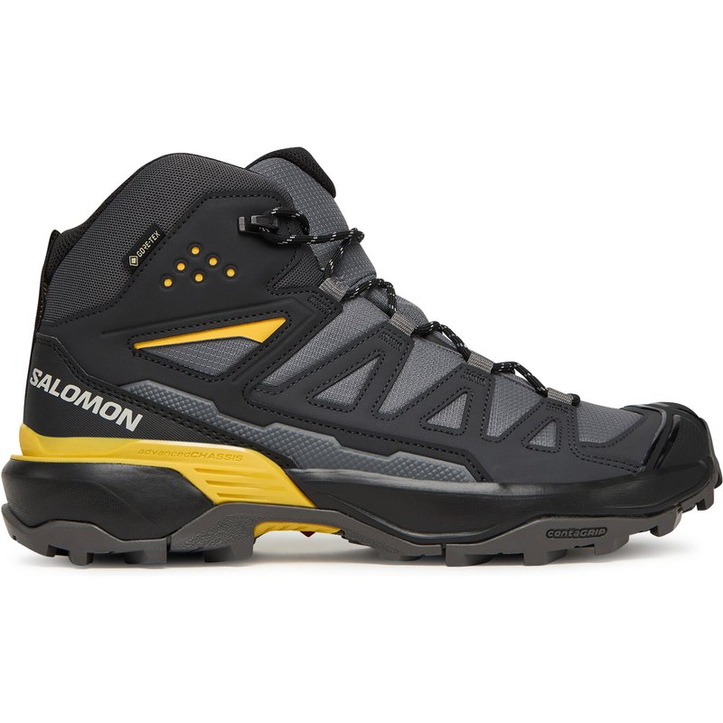 Trekkingschuhe Salomon X Ultra 360 Mid Gore-Tex L47742600 Grau