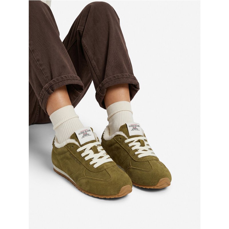 Sneakers Guess Jeans EO-GSJ0126 Khakifarben
