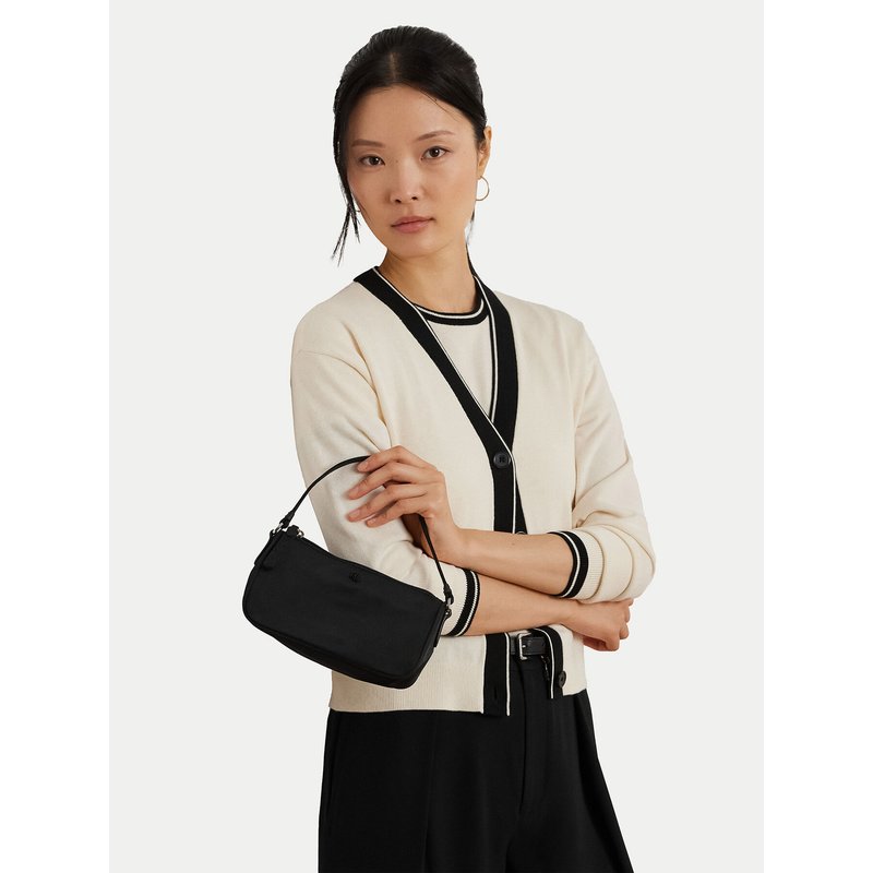 Handtasche LAUREN RALPH LAUREN 432970159003 Schwarz