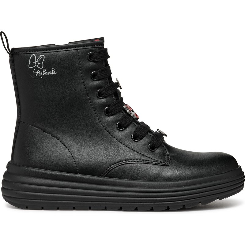 Stiefel Geox J Phaolae Girl J46ETC 000BC C9999 M Schwarz