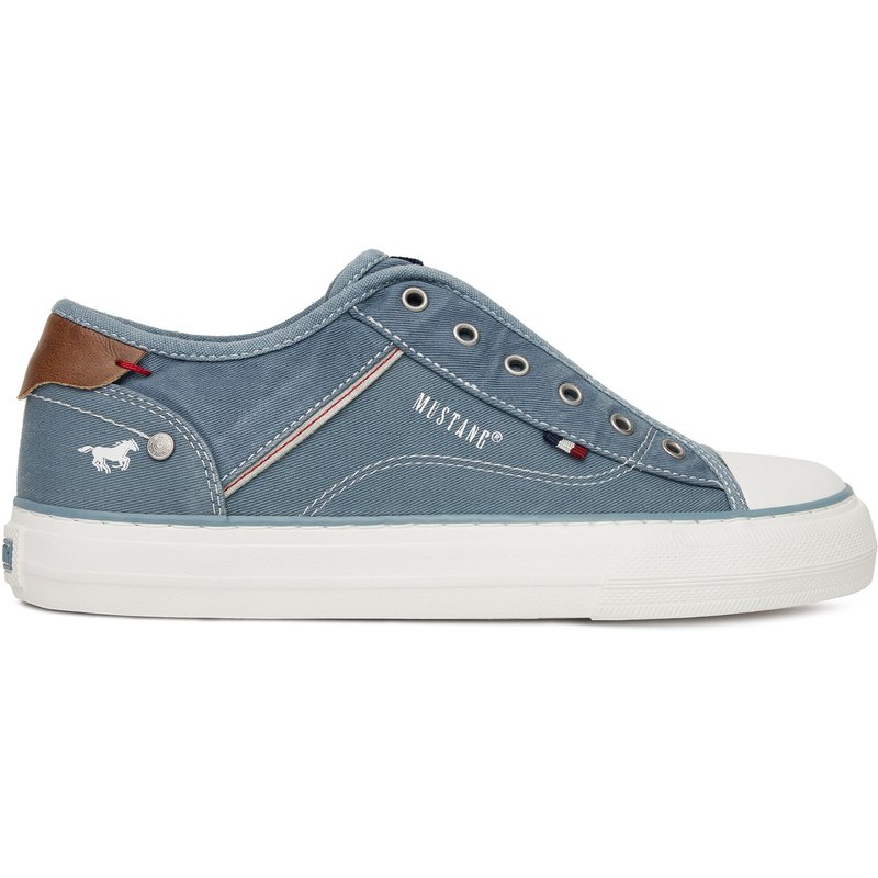 Sneakers aus Stoff Mustang 1272-402 Blau