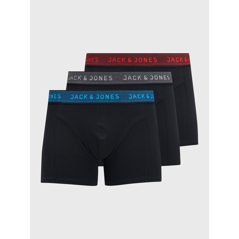 Jack & Jones Boxershorts-Set Waistband 12127816 Schwarz
