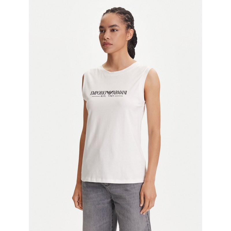 Emporio Armani Underwear Top EW000410 AF10881 U1131 Weiß Regular Fit