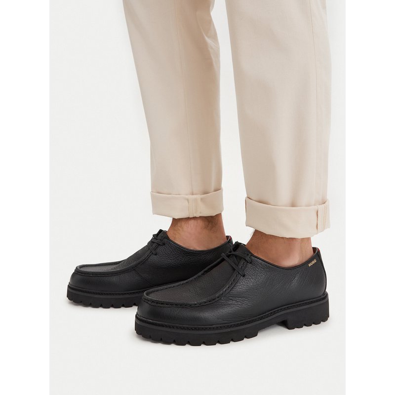 Halbschuhe HUGO Draven 50568838 Schwarz