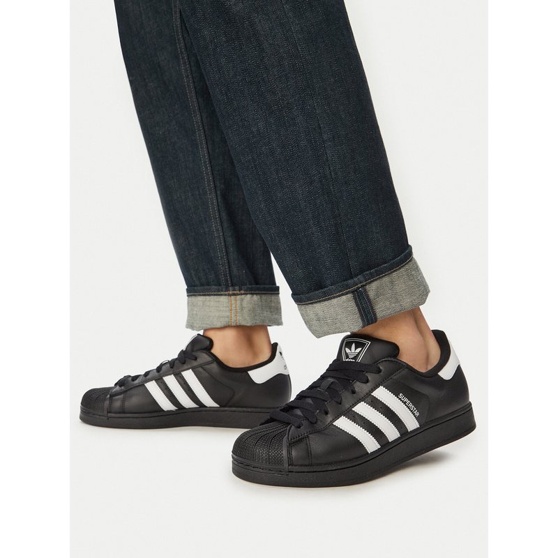 Sneakers adidas Superstar II JI0079 Schwarz