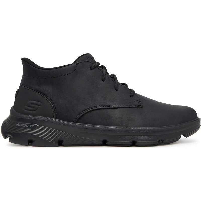 Schnürschuhe Skechers Arch Fit Garza 205514 BBK Schwarz