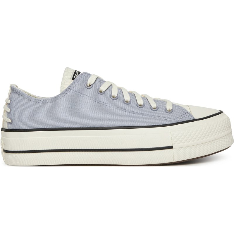 Sneakers aus Stoff Converse Chuck Taylor All Star Lift Platform Crafted Laces A12553C Violett