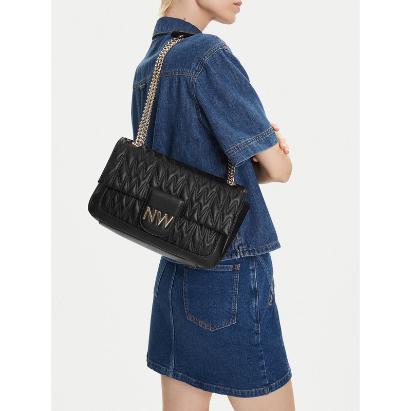Handtasche Nine West CEO-Astoria-Allure-LX10165 Schwarz