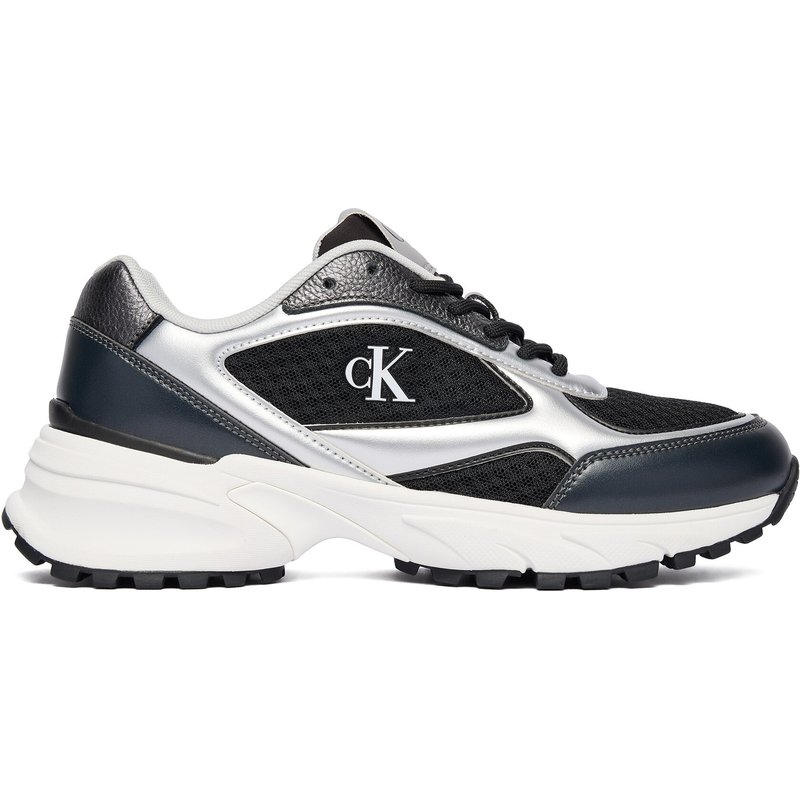 Sneakers Calvin Klein Hike Runner Lace Up Mesh Mix Met YW0YW02063 Bunt