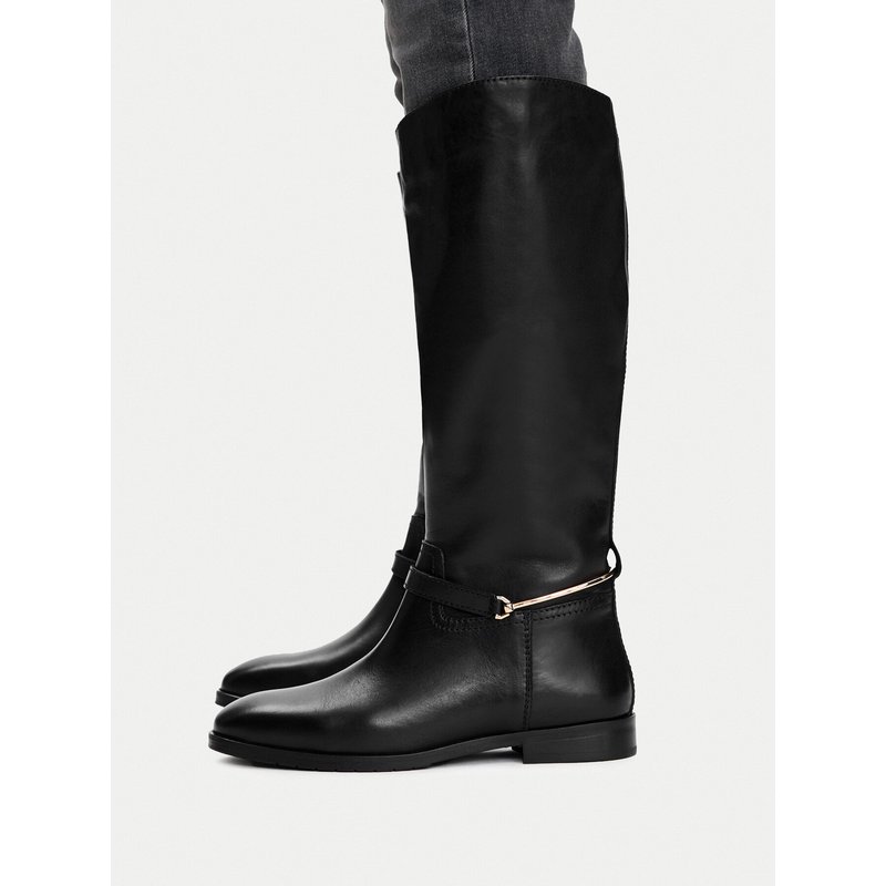 Stiefel U.S. Polo Assn. EO-ENNIS001W/GL1 Schwarz
