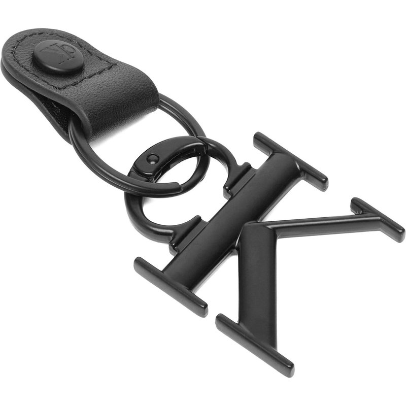 Schlüsselanhänger Calvin Klein Bold Ck Carabiner Key Fob LV04D1157G Schwarz