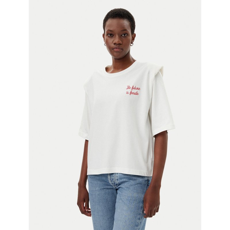 ViCOLO T-Shirt RD0013 Weiß Regular Fit
