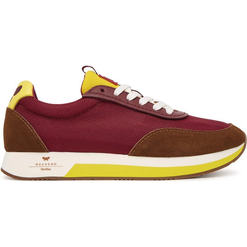 Sneakers Weekend Max Mara 2615761054650 Dunkelrot