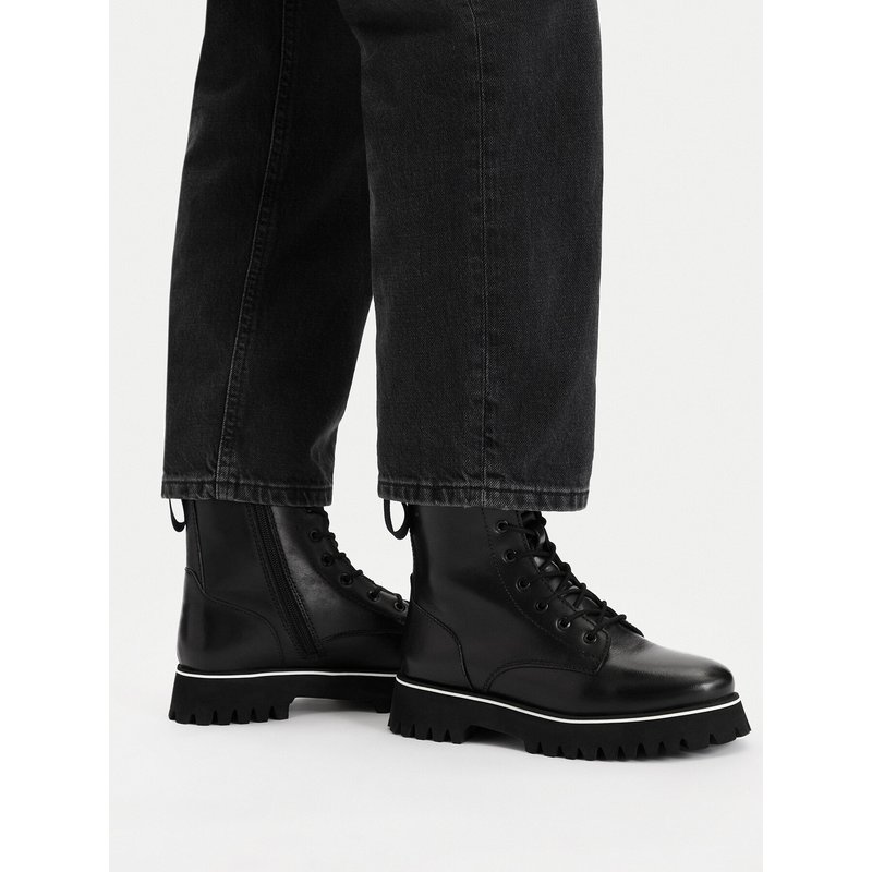 Schnürschuhe Patrizia Pepe PJ865 Schwarz